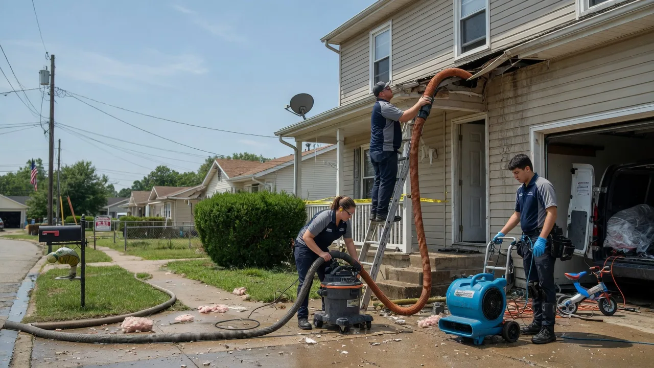 Water Damage Restoration in Columbus, PA near me
